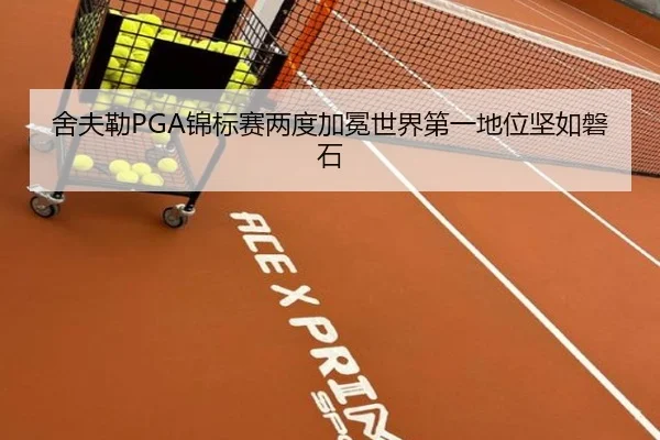 舍夫勒PGA锦标赛两度加冕世界第一地位坚如磐石